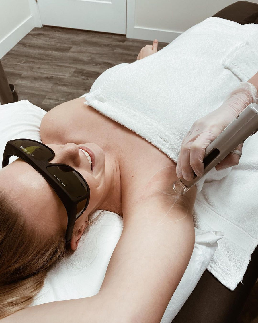 Anterior Neck Laser Hair Removal
